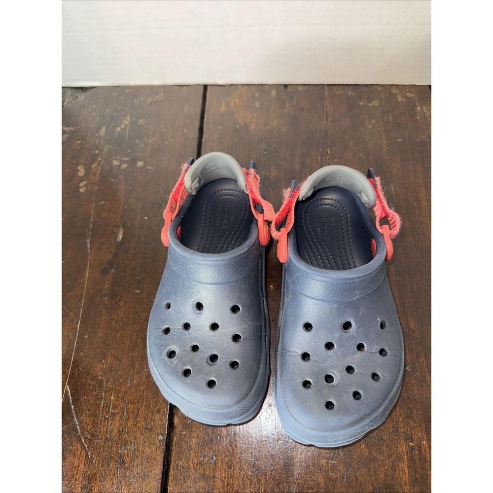 Crocs All-Terrain Clog Unisex Kids US C12 Navy